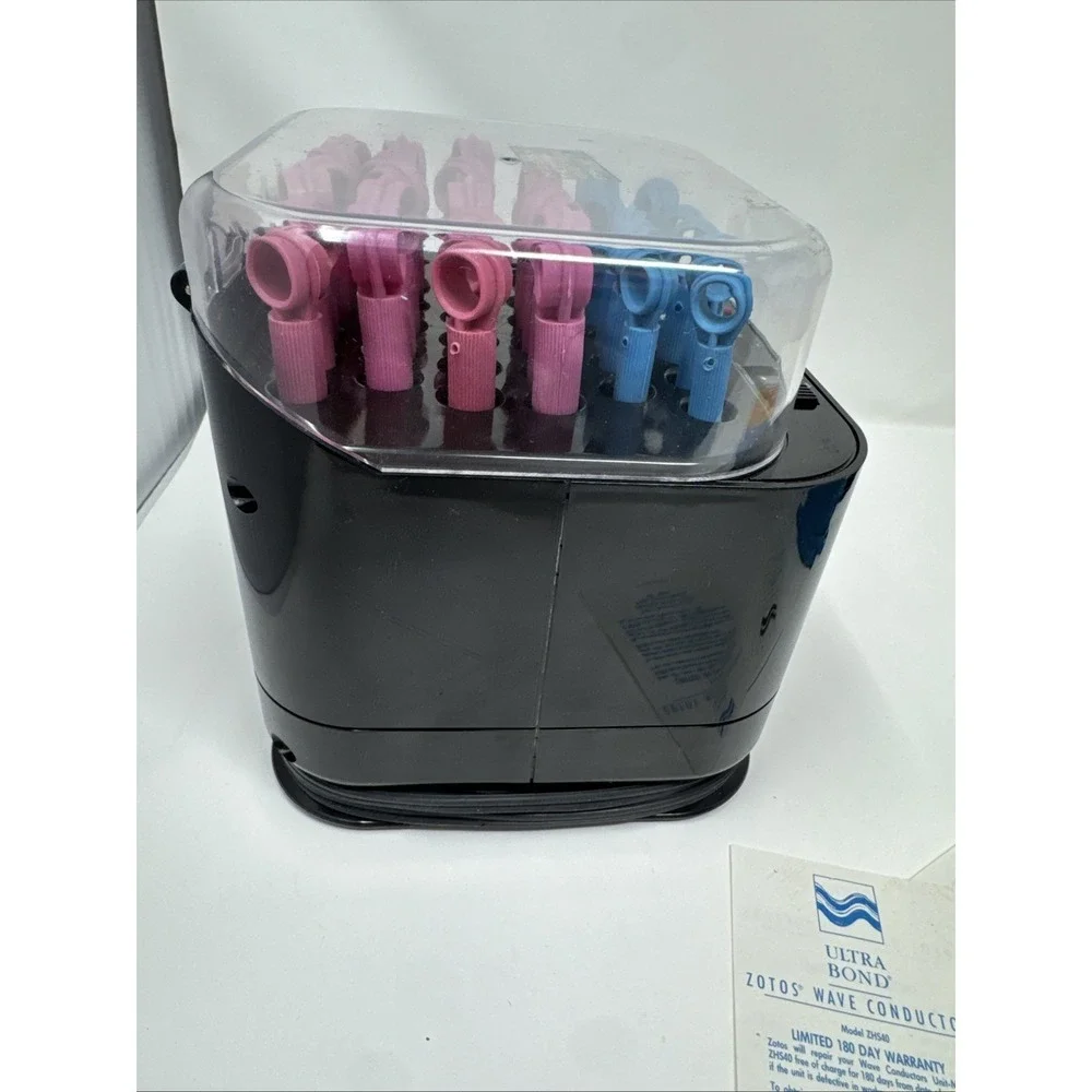 Zotos Ultra Bend Wave Conductors  Electric Bendy Curlers 40 Pc Set + 20 Tested